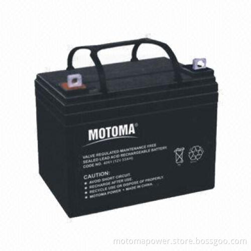 SLA and VRLA Battery with 12Ah Power, 12V Voltage, Low Pressure Venting System and Stable Quality